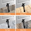 Chumia 12 Pieces Heavy Duty Door Stoppers 5.35 Inches Kickdown