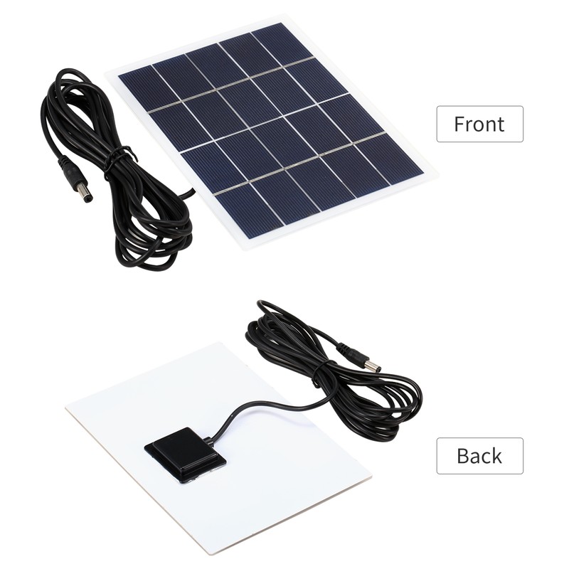 3W 5V Solar Panel with DC Port Polycrystalline Silicon Solar