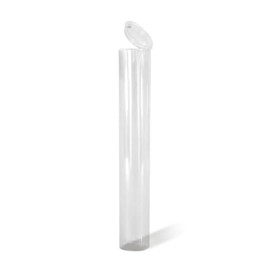 116mm Pre Roll Tubes Clear x 1000, Empty Tube Pop Top Opaque Preroll Tubes Bulk Pre Roll Holders 1000 Cases by Packlahoma