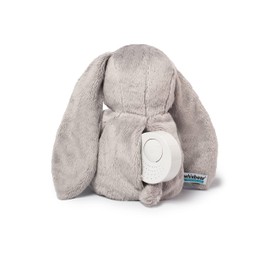 Whisbear Buzzing Rabbit Grey | Scream Sensor Pink Noise | Baby Sleeping Aid | Baby Gifts Baby Shower Gifts | Girls Gifts Boys Gifts | Baby Toy Baby Sleep Promoter