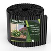 Corrugated Garden Edging,6"×40Ft Galvanized Steel Landscape Edging & Lawn Edging
