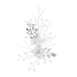 Vaguelly 1PC Elegant Bridal Hairpin with Rhinestone Detailing Wedding Headpiece for Women Stunning Hair Accessories for Special Occasions
