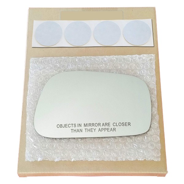 Mirror Glass Replacement + Adhesive Pads for 2003-2007 Pontiac Vibe