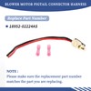 Getfarway Blower Motor Pigtail Connector Harness 18952-02224AS Compatible with Kia