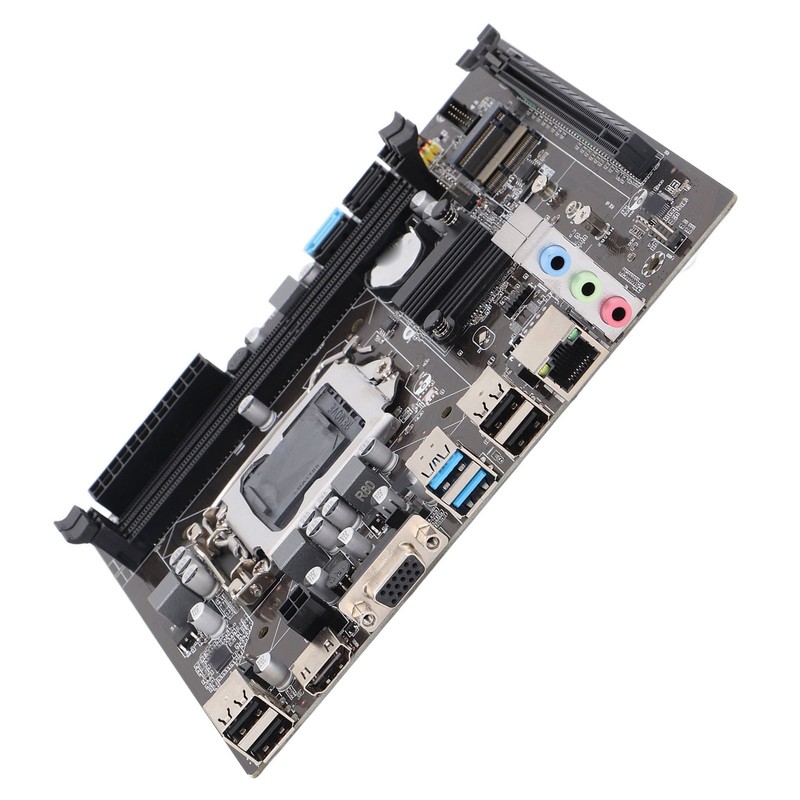 B75 Gaming Motherboard with M.2 Ports Dual Channel DDR3 for