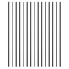 30-Pack Iron Stair Balusters – 44" Square Hollow Metal Spindles