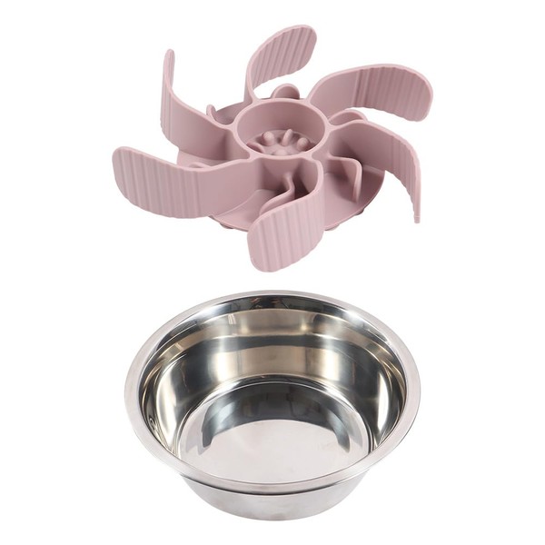 Slow Feeder Dog Bowl Insert with Suction Cups Dog Anti-Choking
