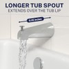 HammerHead Showers Solid Metal Tub Spout with Diverter, Slip On