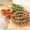 champracer Plush Snake Stuffed Realistic Plush Snake, 200 cm, as