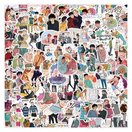 Heartstopper Stickers Pack 100 PCS |Stickers for Car,Laptop,Water Bottles,Stickers for Teens Cute Vinyl Decals