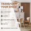 WPC Slat Wall Paneling, Modern Accent 3D Wall Panels, 8-Piece