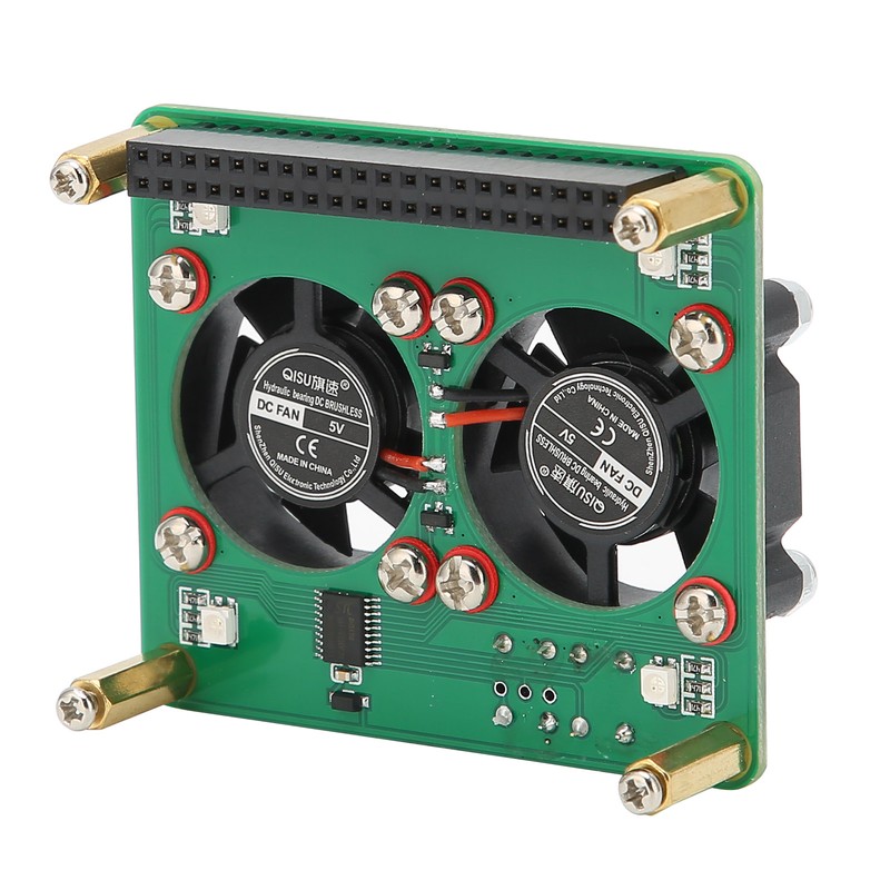 Cooling Fan SingleChip Computer Accessory Replacement for Raspberry Pi 3B