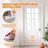 Holikme Door Draft Stopper Under Door Draft Blocker Insulator Doors