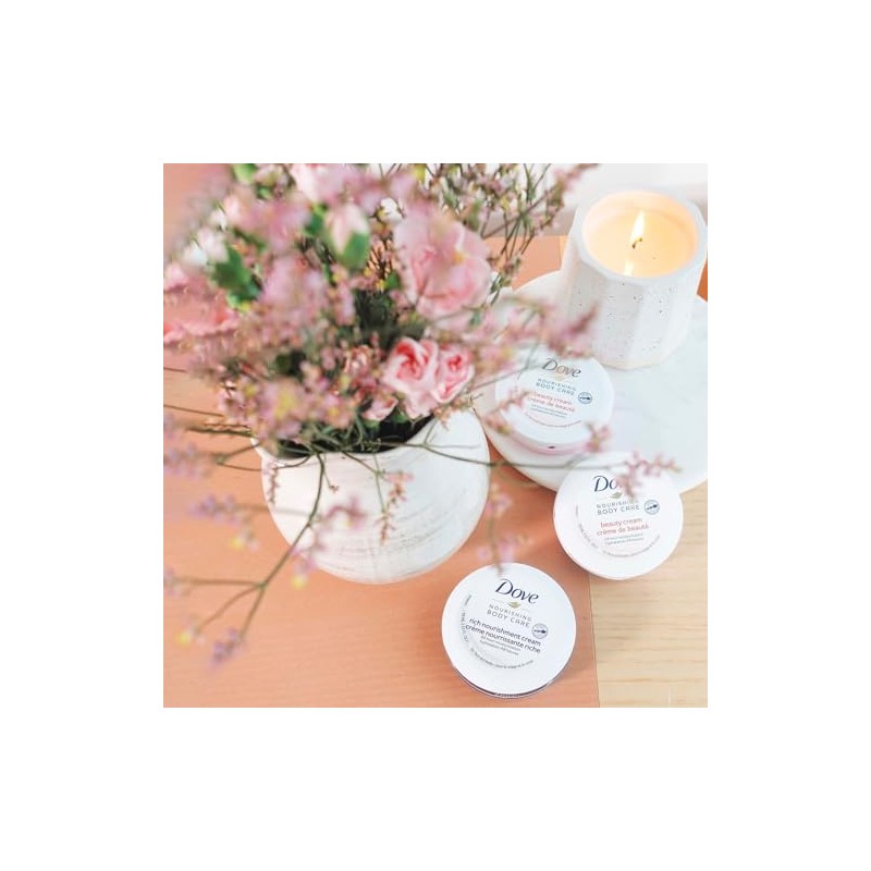 Dove Rich Nourishment Cream Hidratación Profunda Nutrición Larga Duración Crema