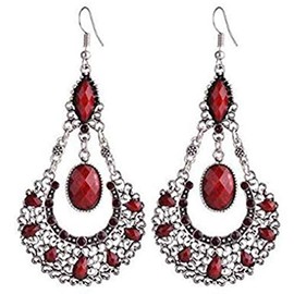 Bohemia National Wind Restoring Ancient Ways Sunflower Earrings Color