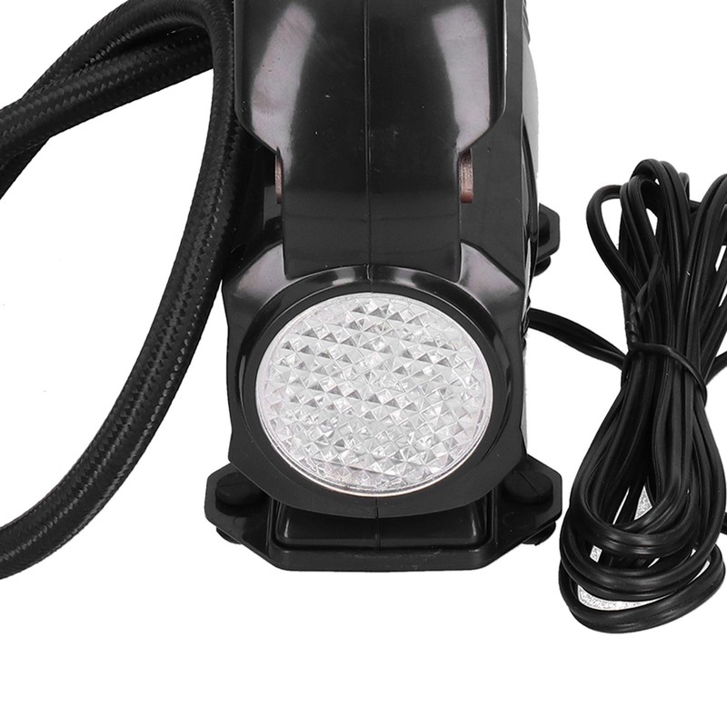 Portable Auto Air Pump Compressor Tire Inflating Tool with 3