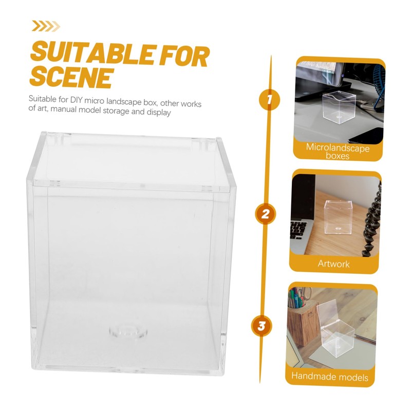 Operitacx Storage Boxes Model Display Holder Lockable Display Case Cuddly