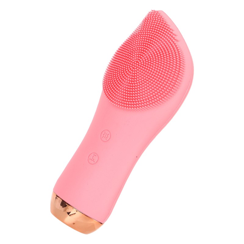 Electric Face Cleanser Waterproof 5 Vibration 3 Temperature Remove Skin