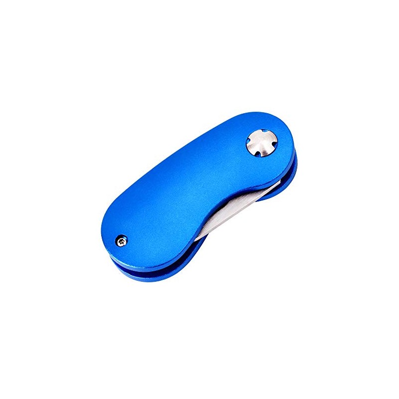 Mile High Life All-Metal Foldable Golf Divot Tool with Pop-up