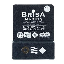 BRISA MARINA Z-0CBM0016310 Sunscreen UV Stick, EX (White), 0.4 oz (10 g), SPF 50+ PA+++++, Professional Edition