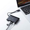 Sanwa Supply USB-3TCH17BK USB 3.1 Gen2 Type C Hub