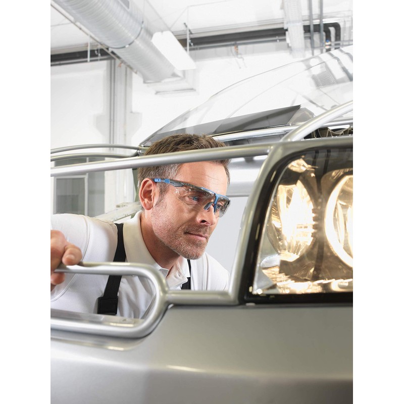 Uvex I-3 AR Safety Glasses - Supravision AR - Transparent/Black/Blue