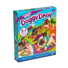 Puzzle Play Games — Doggy Dash — Puzzle Board Game — Search and Find — Dog Preschool Game — 3-in-1 Play — Ages 4 & Up