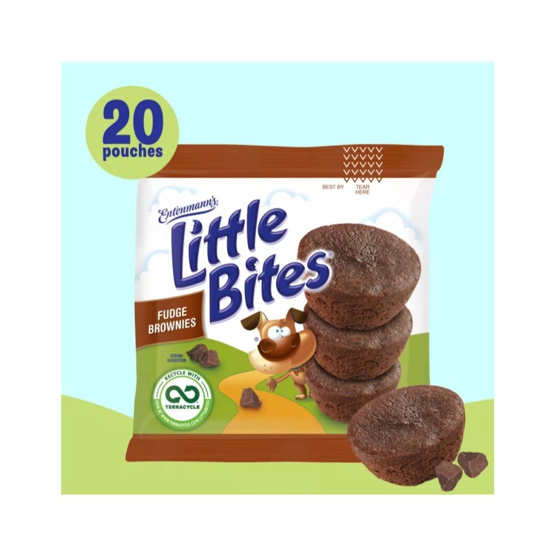 Fudge Entenmann’s Little Bites Fudge Brownie Mini Muffins | 1