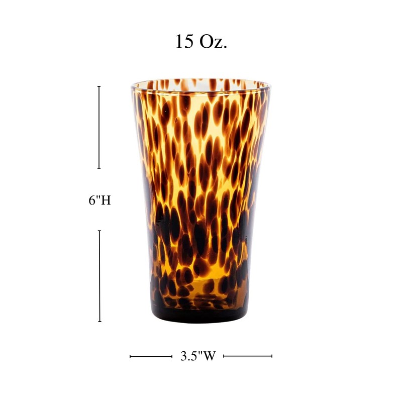 Juliska Puro Large Tumbler - Tortoiseshell