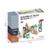 Unbranded 66‑Pc Marble Run Blocks STEM Building Set – Smooth