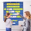 Classroom Pocket Chart Calendar Pocket Chart Multifunctional Hanging Pocket Chart
