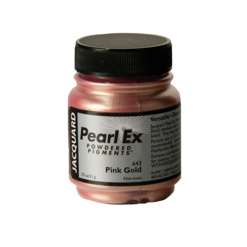 Pearl Ex Pigment .75 Oz Pink Gold