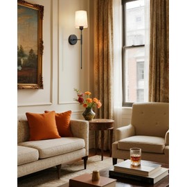 NookNova Sconces Wall Decor Set of 2, Rechargeable Wall Sconces 13000 mAh Battery Powered Sconce Wireless Sconces Wall Decor Set of 2 Wall Lights for Bedrooms Living Room