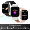 FITVII Health & Fitness Tracker (Answer/Make Calls), Smart Watch with