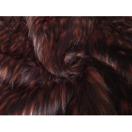 CRS Fur Fabrics 5056653813929 Fabric, Ginger, 1 Metre, 150 cm x 100 cm
