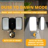 UME 2 Pack 19W LED Flood Light Motion Sensor Outdoor,
