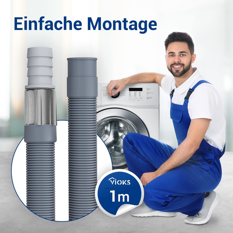 Drain Hose Extension for Washing Machine, Dishwasher