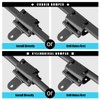 UTSAUTO Snowmobile Bumper Hitch Bumper Tow Hitch 12-101 for Polaris