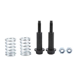 Exhaust Screw, Exhaust Screw and Spring, Exhaust Manifold Screw Nut and Spring Kit 35129 Replacement Parts 2 Pieces Each for Attaching the Ball / Sleeve Connection