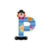 Buchstabe P Clown