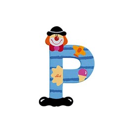 Buchstabe P Clown