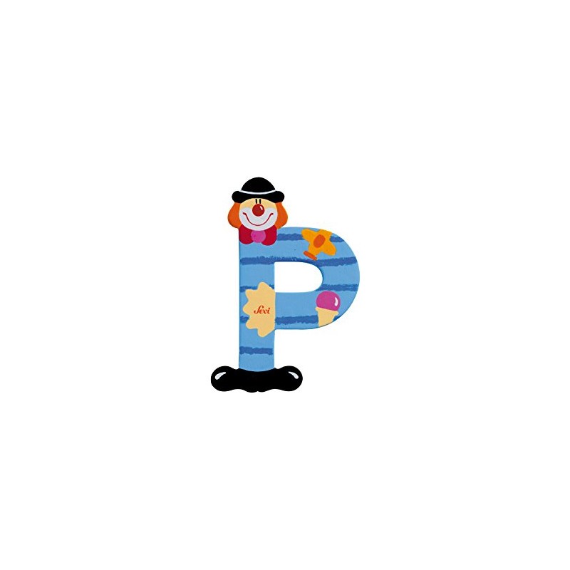 Buchstabe P Clown