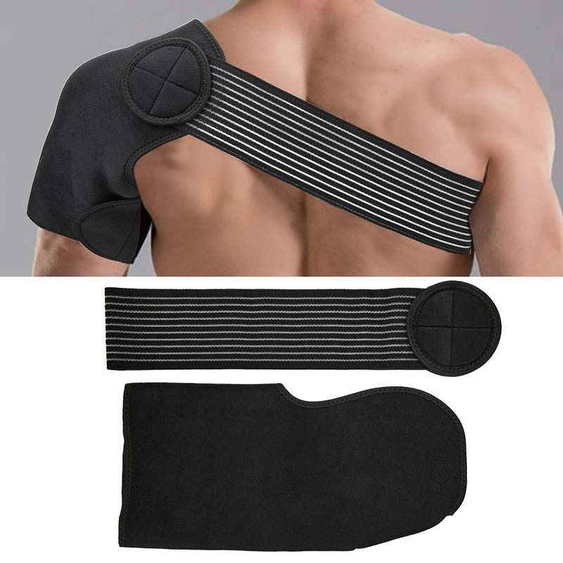 HERCHR Shoulder Support, Comfortable Shoulder Support, Flexible Neoprene Protective Belt,