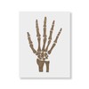 Skeleton Hand Stencil - Reusable Stencils for Painting - Mylar