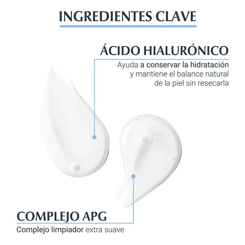 Eucerin Dermatoclean Gel Limpiador Facial para Piel Normal a Mixta,