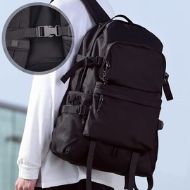 sinzau Click Fastener Pack of 20, Side Squeeze Buckle Replacement Buckle, Plastic Buckle for Webbing, 6 Sizes to Choose from: 15/20/25/32/38/50 mm, black