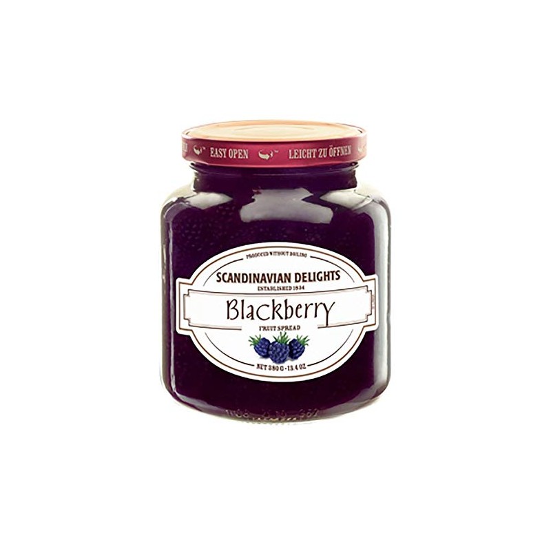 Elki's Gourmet Scandinavian Delights Preserves, Blackberry, 13.4 Ounce