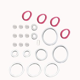 Game Room Guys 1976 Bally Captain Fantastic Pinball White Rubber Ring Kit