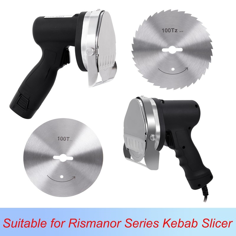 100Mm Shawarma Knife Electric Kebab Slicer Replacement Blades for Doner