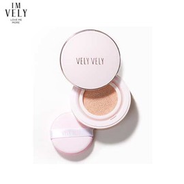VELYVELY VELY VELY Aura Glow Cushion 17g*2ea, Color:Fair